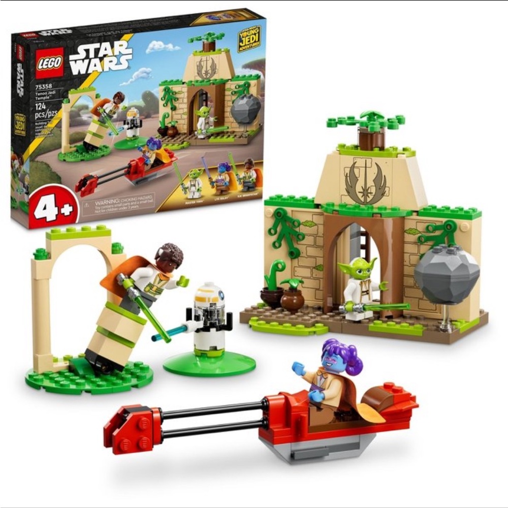 LEGO Star Wars Tenoo Jedi Temple 75358 with Kai Brightstar and Yoda Figures NEW